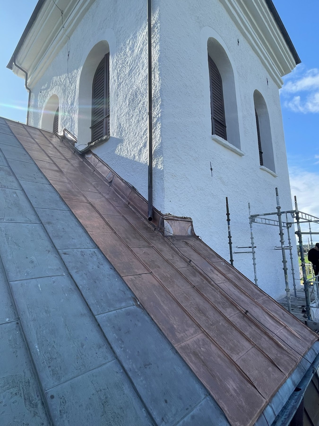 Koppar vid kyrktorn, detaljbild 3